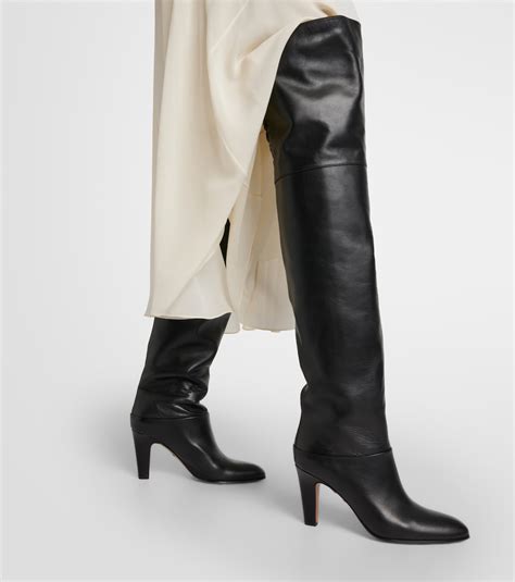 chloe overknee stiefel|CHLOÉ Eve leather over.